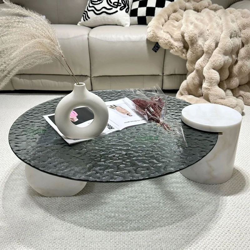 

Glass Coffee Tables European Mobile Minimalist Makeup Tv Large Coffee Tables Clear Tavolini Da Salotto Moderno Home Furniture