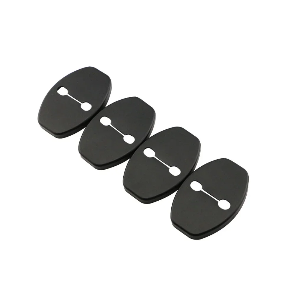 Car Door Lock Cover 8Pcs/Set Car Styling Car Door Lock Protective Cover Fit for Volkswagen VW Passat Golf 6 7 Jetta Tiguan Beetle Scirocco Polo Bora