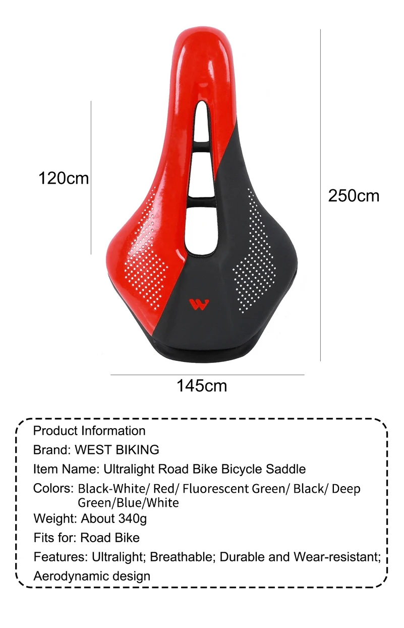 WEST BIKING велосипедное седло MTB седло для горного и дорожного ...