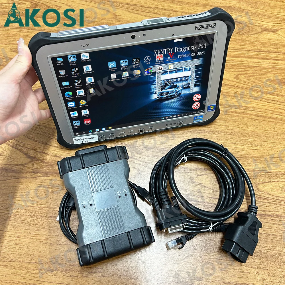 Outil de diagnostic V2026 MB SD Connect C4 DoIP Star Plus ordinateur portable T430 avec logiciel d'ingénierie