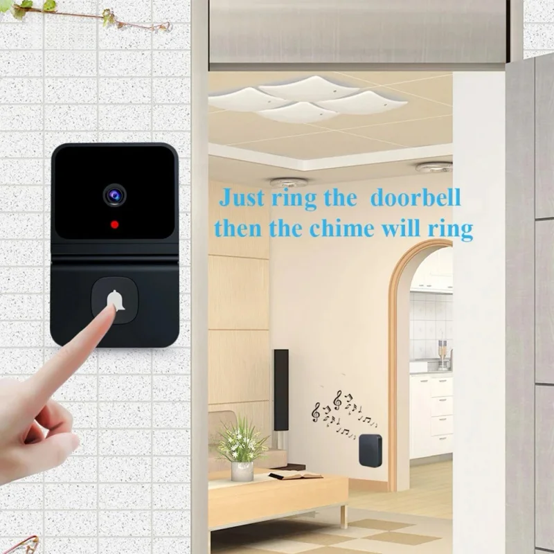 Tuya 1080P Video Intercom IR Night Vision Doorbell Camera Wireless APP Control Ring Doorbell for Home Security Alarm System