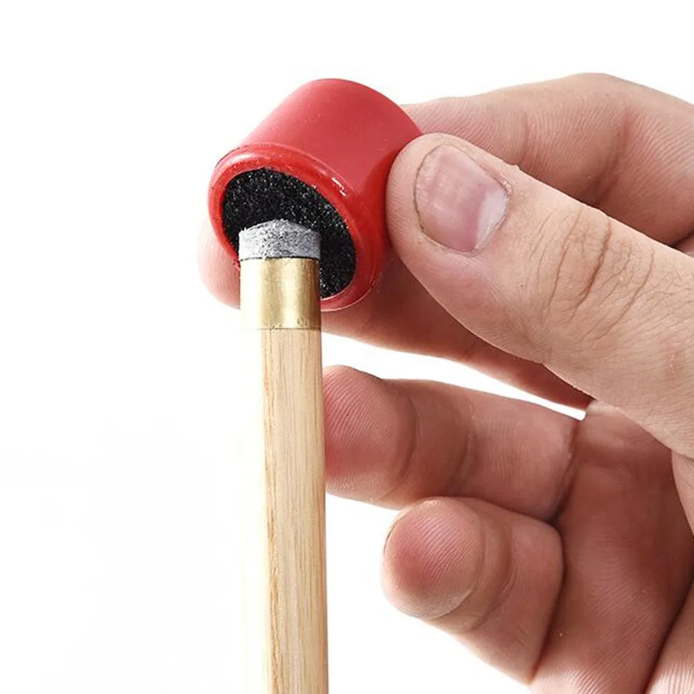 

Grinding Repair Tool Snooker Accessories/Scuffer Red/White Double-Side Stick Shaper Grinding Repair Tool Equipment