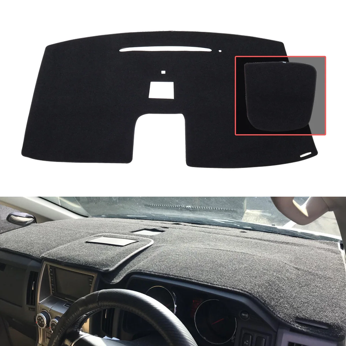 for MITUBIST DELICA D:5 D5 Car Dashboard Mat Accessories 2007-Sun Protection Protective Pad