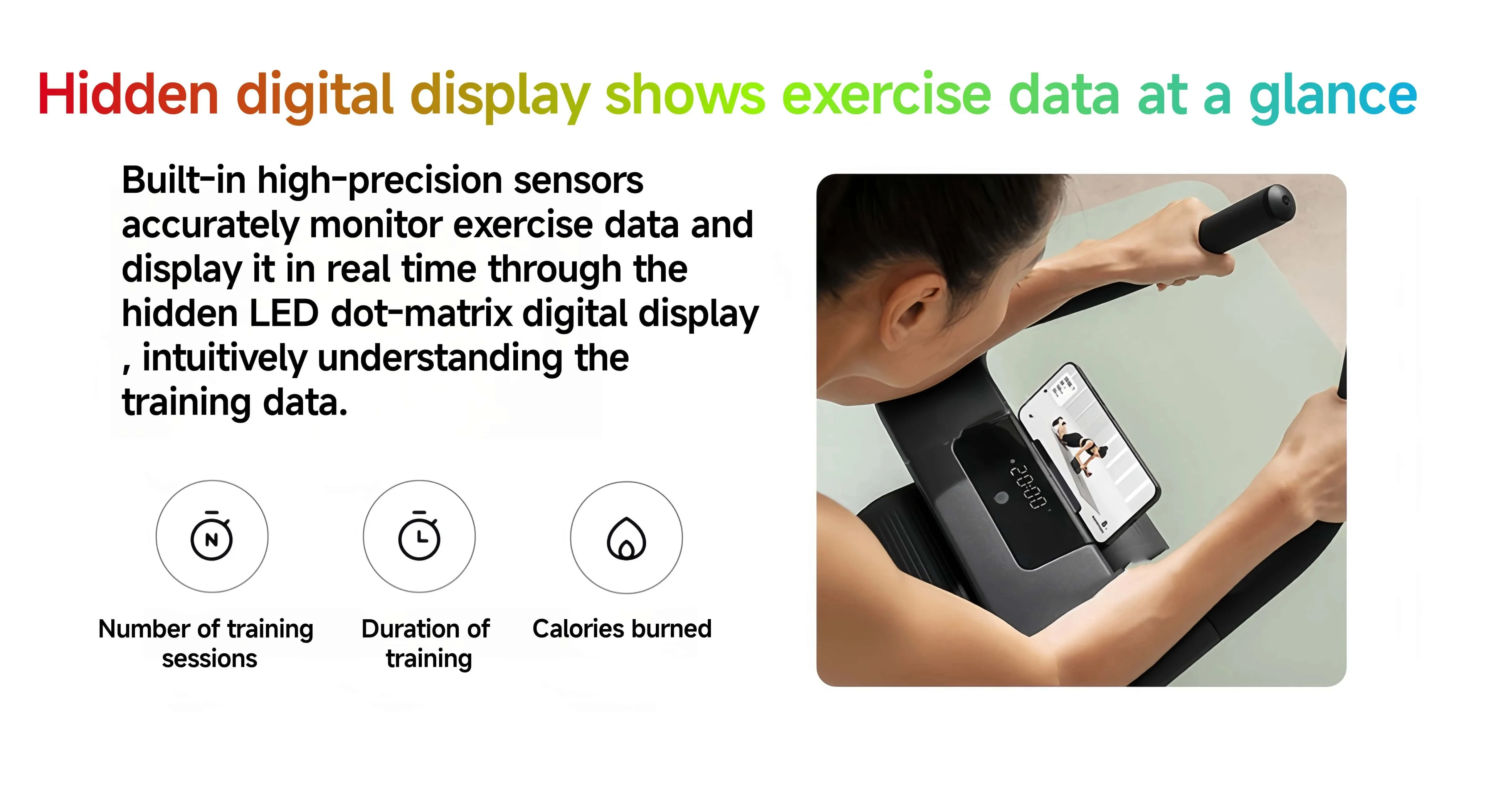 Xiaomi Mijia Smart Abdominal Fitness Wheel description image 4