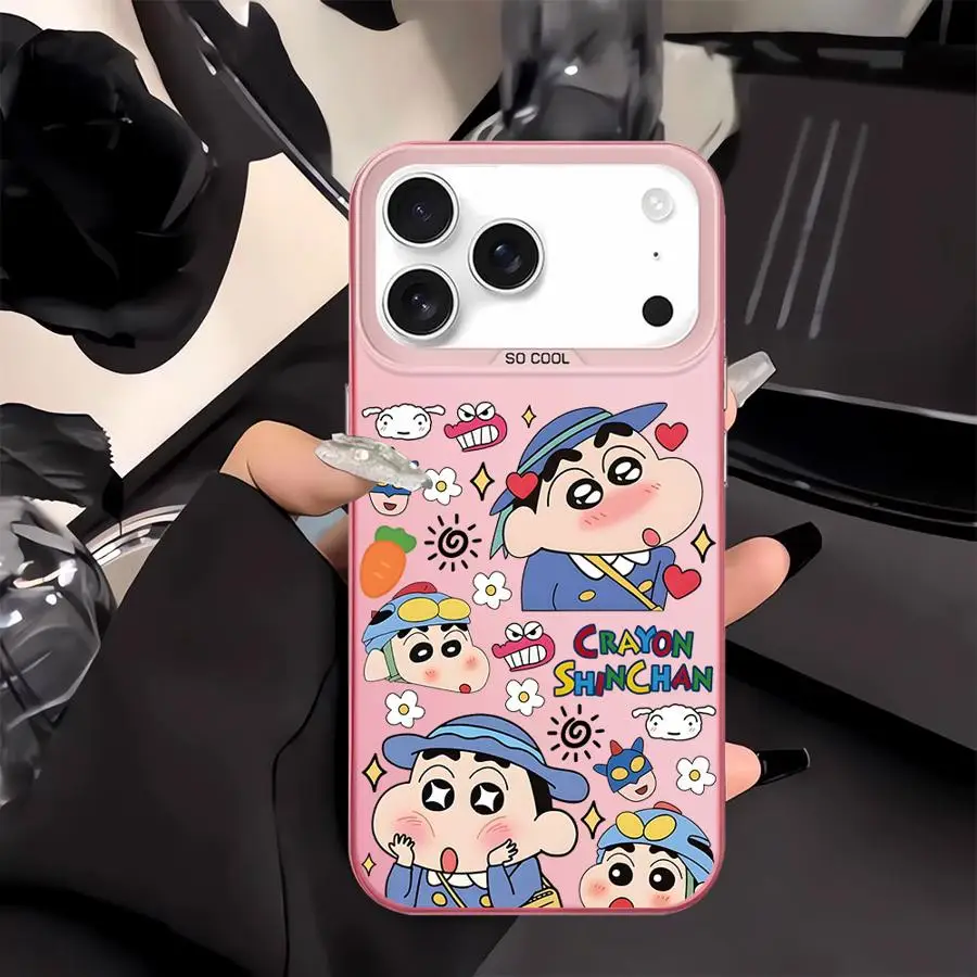 Crayon Shin-Chan Cartoon Phone Case - Fun and Durable Back Cover