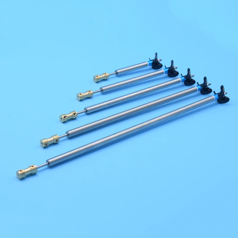 Kit De Transmisión Para Barco RC - Eje De 3mm, Manga, Hélice De 3 Palas Y Acoplador | 200mm Largo