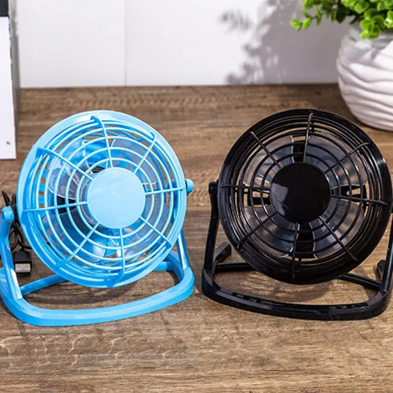 

USB Fan For Desk Portable 4inch USB Fan Desktop Small Cooling Fan Air Cooling Electric Fan Personal Fans For Home Office Bedroom