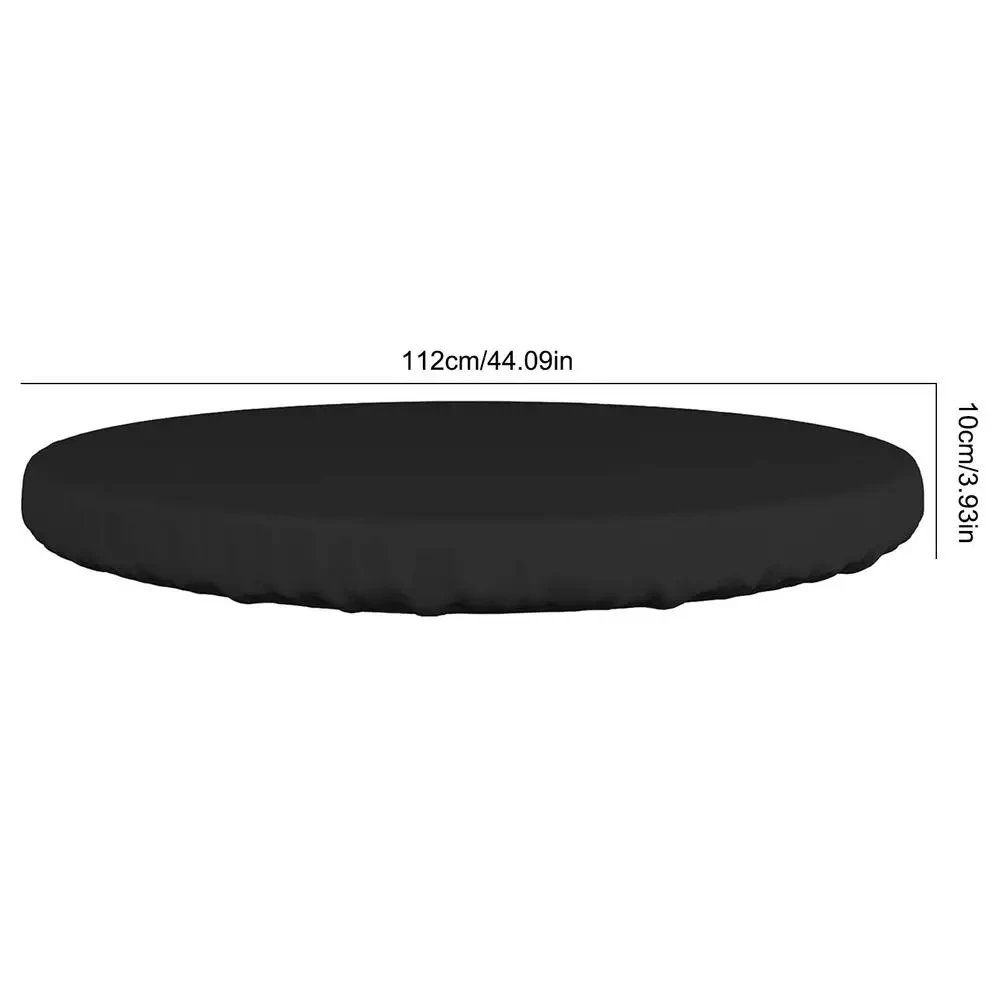 Waterproof Outdoor Round Table Cover - Durable Oxford Fabric Patio Furniture Protection