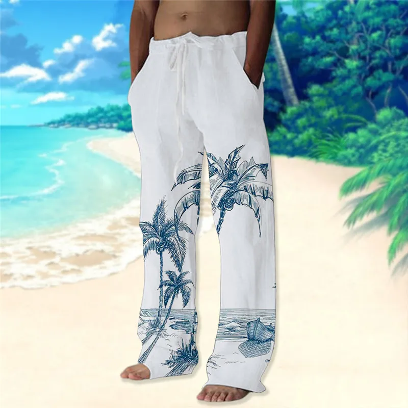 Men's and Women's Summer Beach Pants