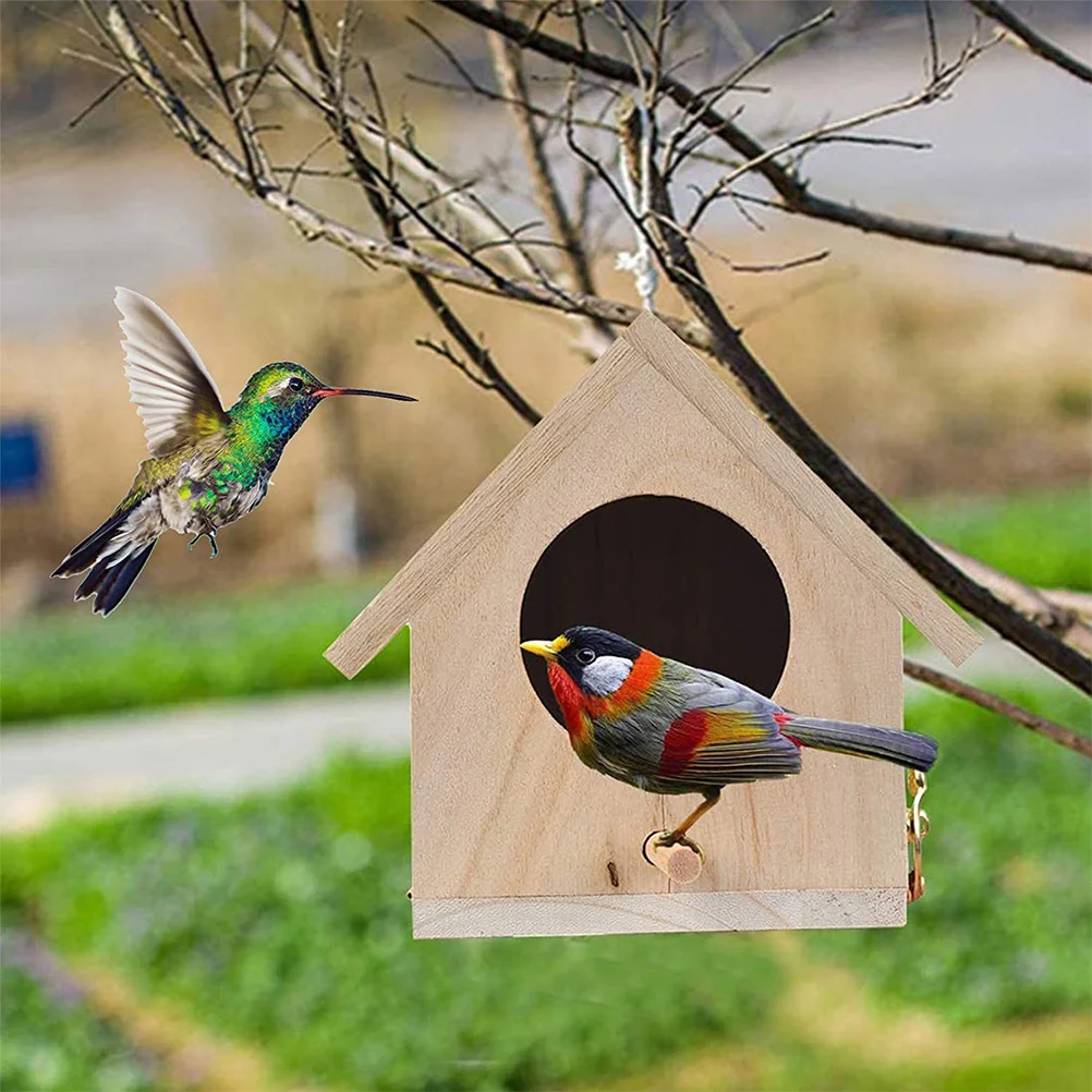 Feeder Finch Nest Window Bird Houses for Viewing Cage Kits Squirrel Feeders Outdoors Suite Hummingbird Wood Child Gazebo
