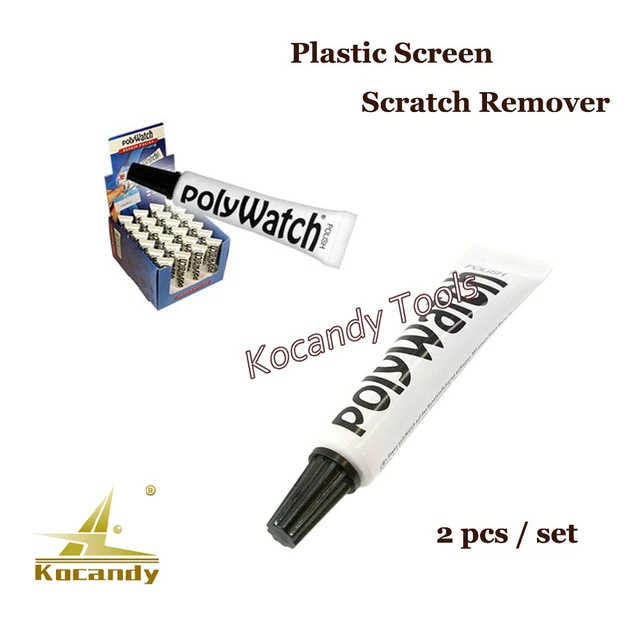 2 PCS POLYWATCH SCRATCH REMOVAL Plastic/Acrylic Watch Crystals