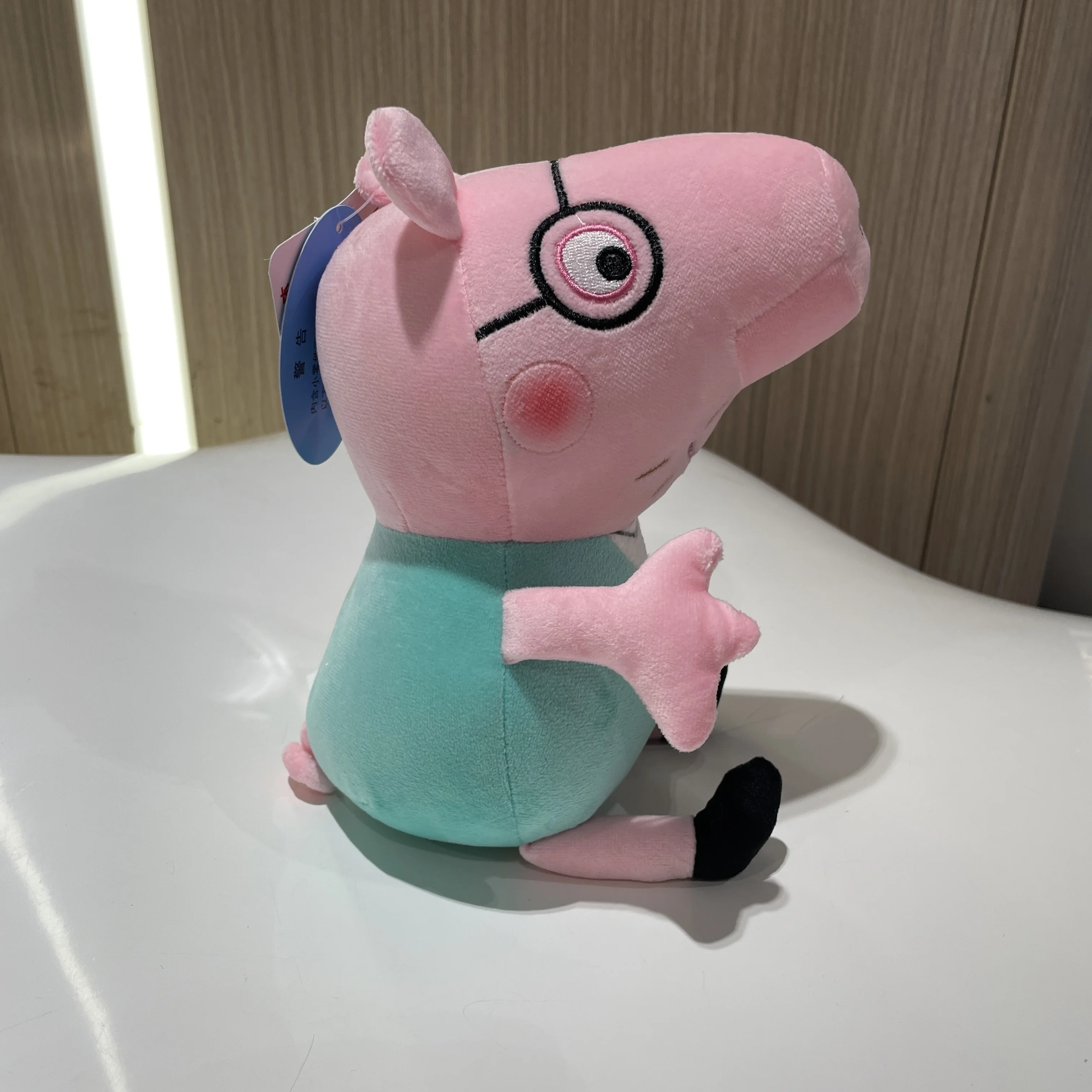 진짜 페파 돼지 아빠, 엄마, 할머니, 공룡 테디 베어, 페파 조지 봉제 장난감, 어린이 생일 크리스마스 선물, 30cm, 12 인치