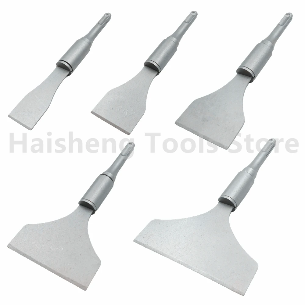 Mini SDS Plus Floor Scraper Electric Hammer Replaceable Blade Scaling Chisel Shovel for Tile Brick Concrete Wall Removal Tools 6