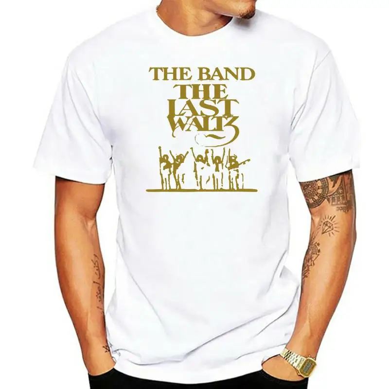 

Мужская черная футболка The Band The Last Waltz Rock Legend