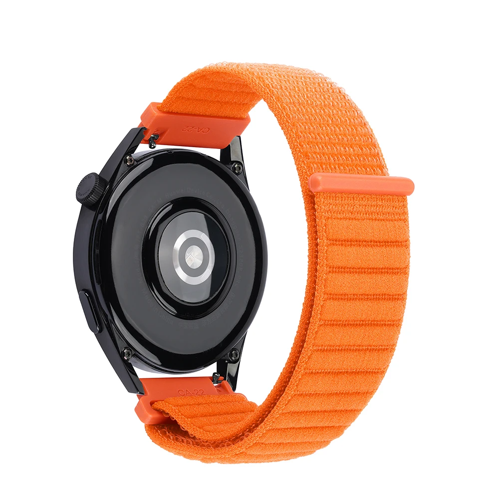 Premium 22mm Nylon Strap - Ultra-Soft, Washable Replacement Watch Band