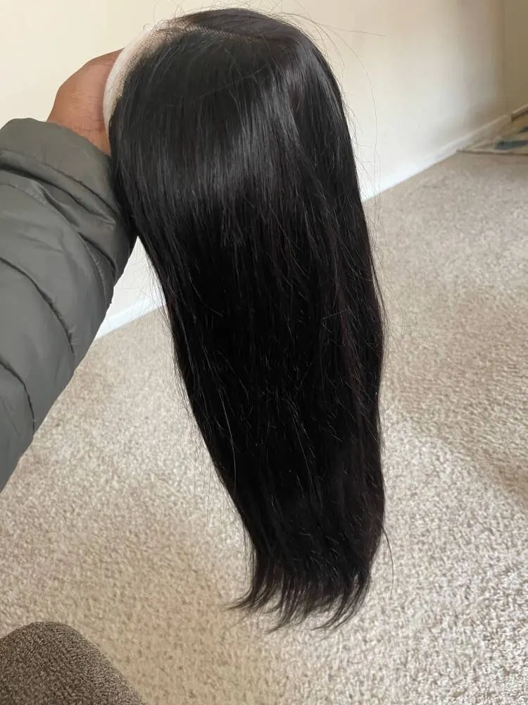 7x5 HD Lace Glueless Silky Straight Wigs With Upgrade Pre Bleached Knots Plucked Hairline