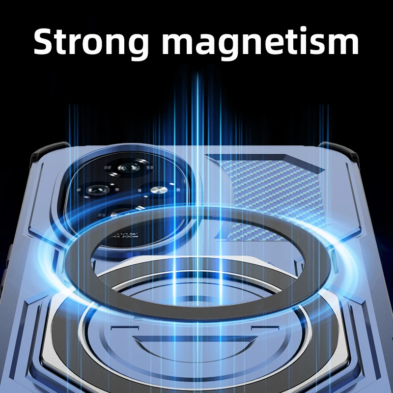 Shockproof Armor Protection Phone Cover with Car Magnetic Holder Ring