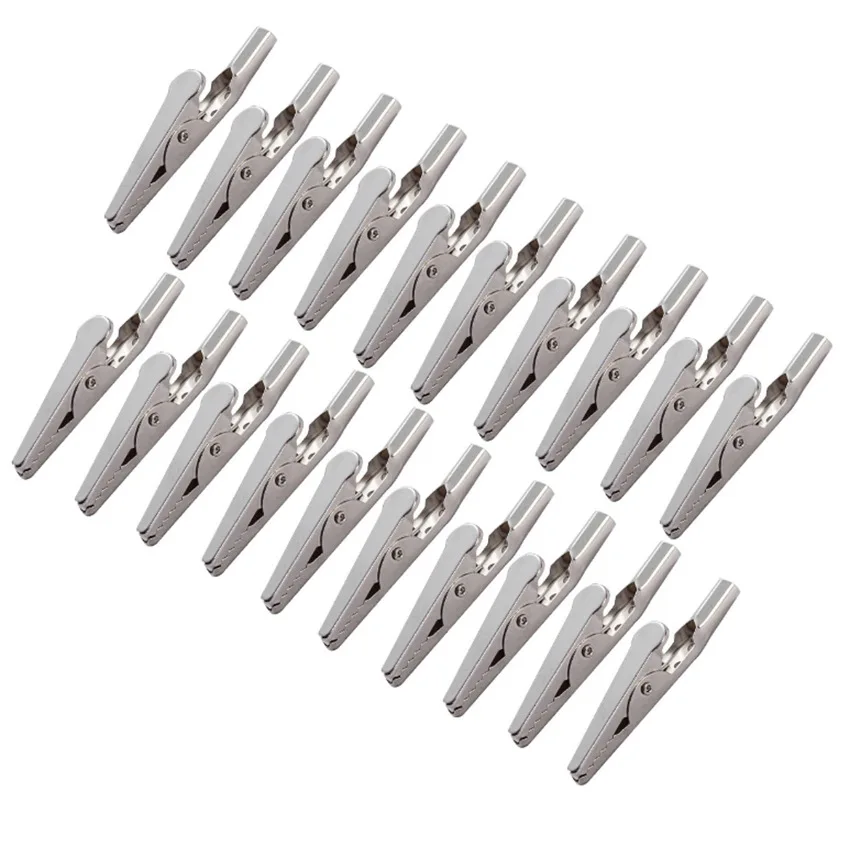 Alligator Clips Electric Test Clamp Test Probes 10PCS/Set
