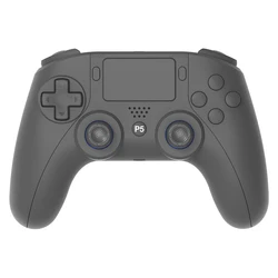 Wireless Bluetooth Gaming Controller with Dual Vibration and 6 - Axis Gyro Turbo Function (Black)
