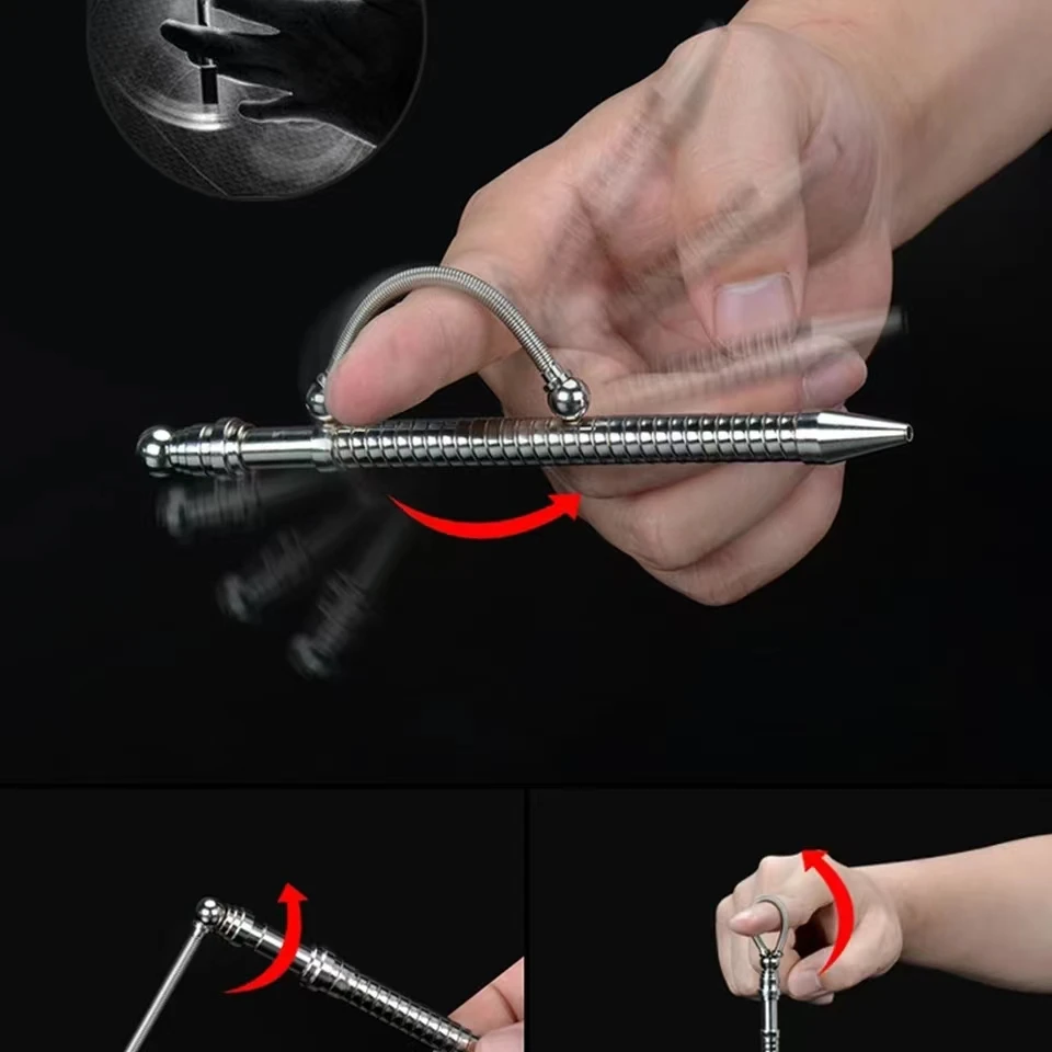 Promotion Fidget Pen Stress Relieve Toys Metal Fidget Pen Spinner Toys Magnetic Anti Stress for ADHD School
