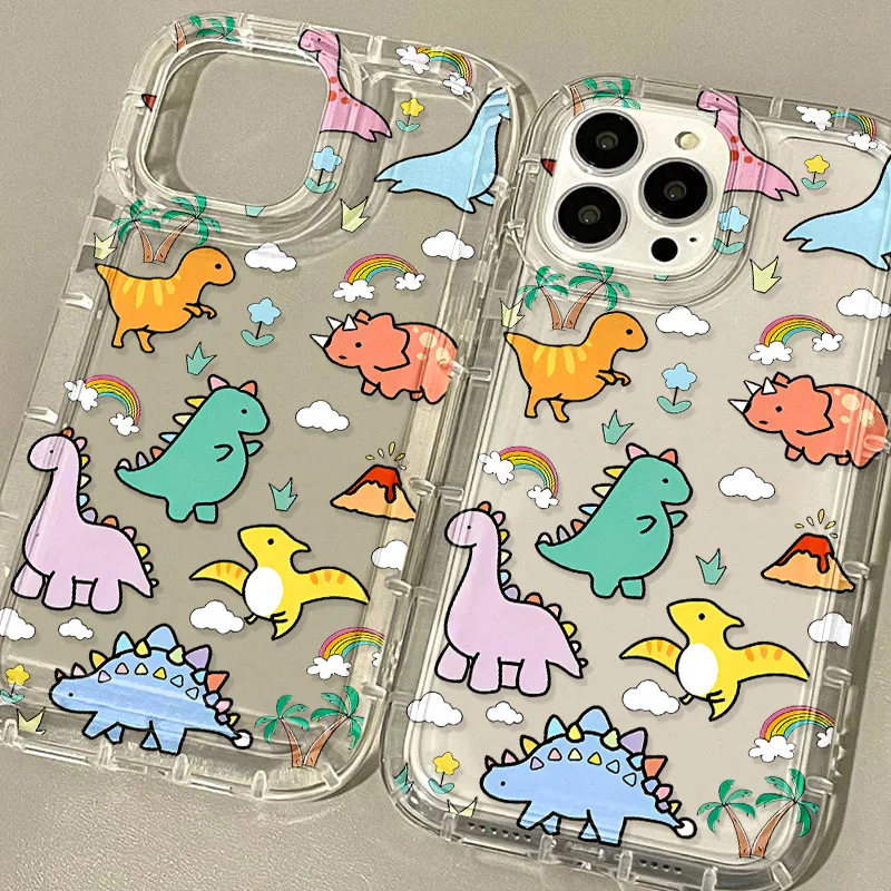 Charming Dinosaur Phone Case - Adorable and Durable Design