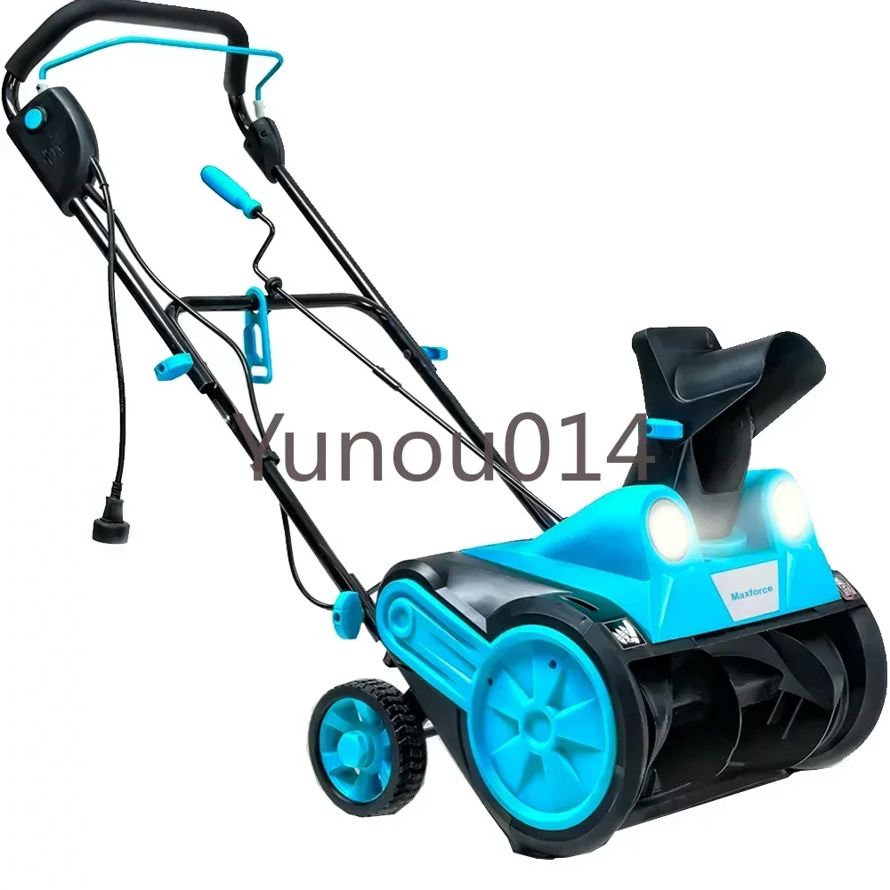 

Garden Electric 15A 2000w Adjustable Snowplow Snow Blower Thrower with Two LED Lights