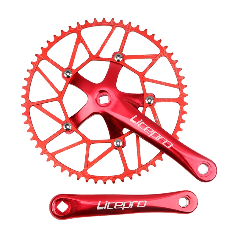 Litepro-̽  ũũ BMX 簢  а   48/50/52/54/56/58T, ̱ ũ  Ȧ ũũ Ŷ