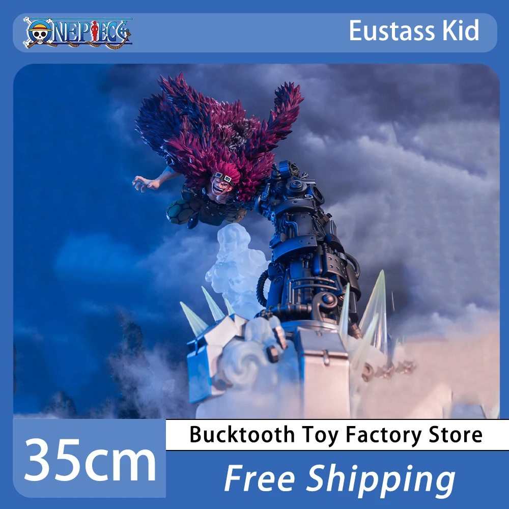 

Original Bandai FiguartsZERO One Piece Anime Figure Eustass Kid Captain Victoria Punk 35cm Action Figurine PVC Model Doll Toy