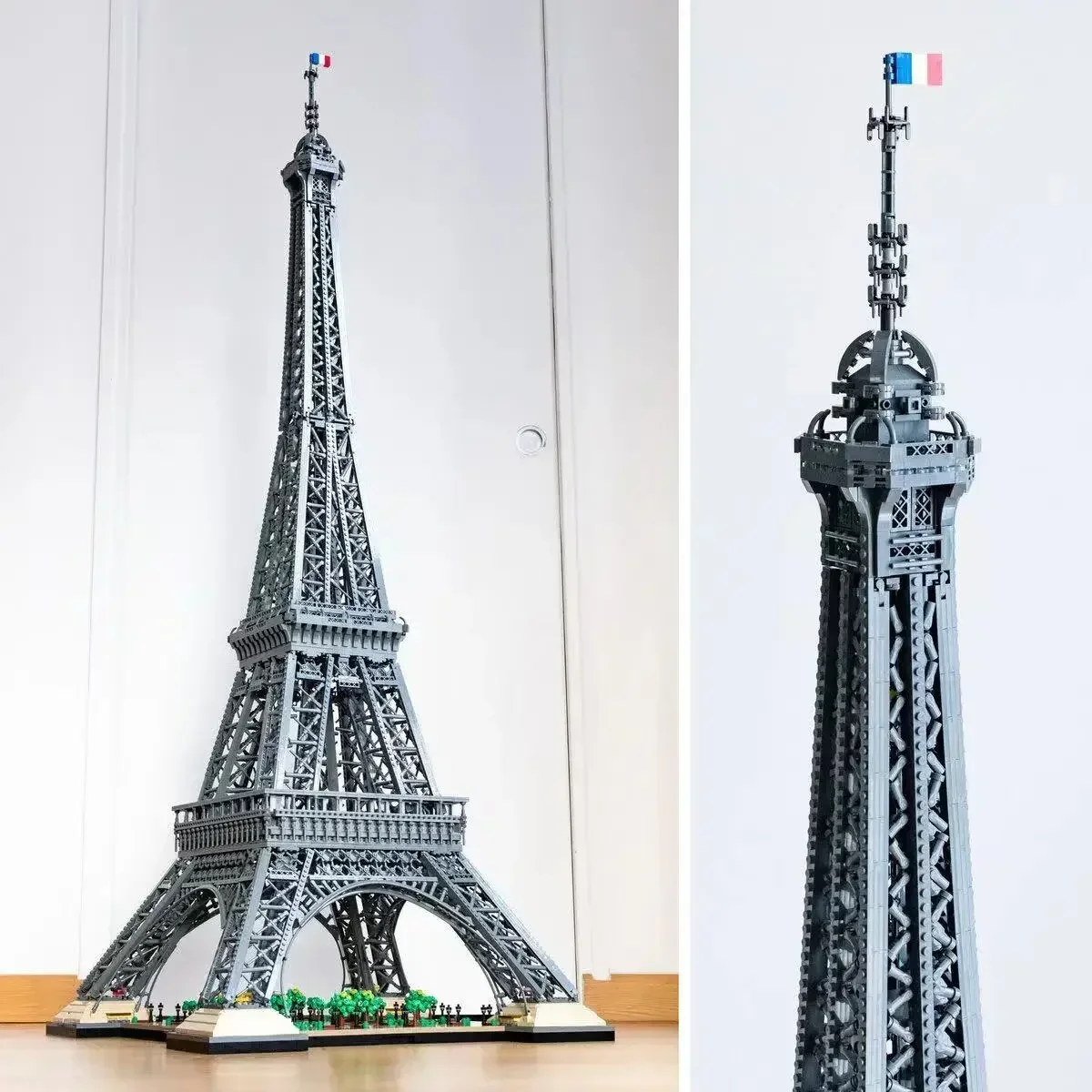 NEW IN ICONS 1.5M Tall Eiffel Tower 10307 10001pcs PARIS World Famous Architecture Building Blocks Bricks Toys For Adults Gift