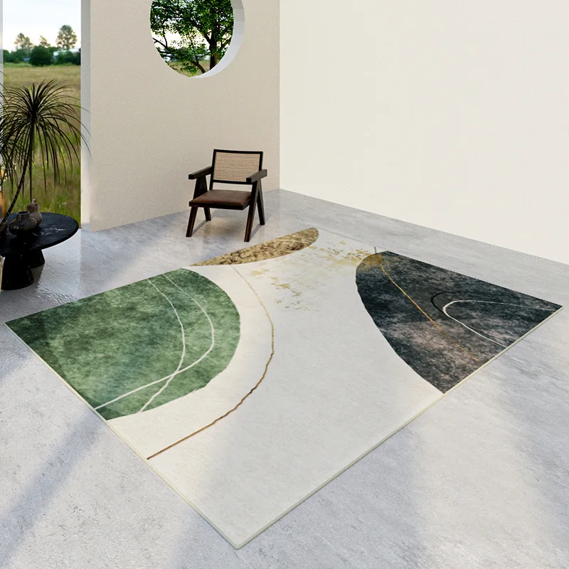 

Absorbent Carpet for Living Room, Large Area Rug, Classical Sofa, Coffee Table, Simple Bedroom, Bedside Floor Mat,