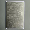 XMQ NAIL ART STAMPING PLATES CAVED WINDOW IMAGE PLATES 6