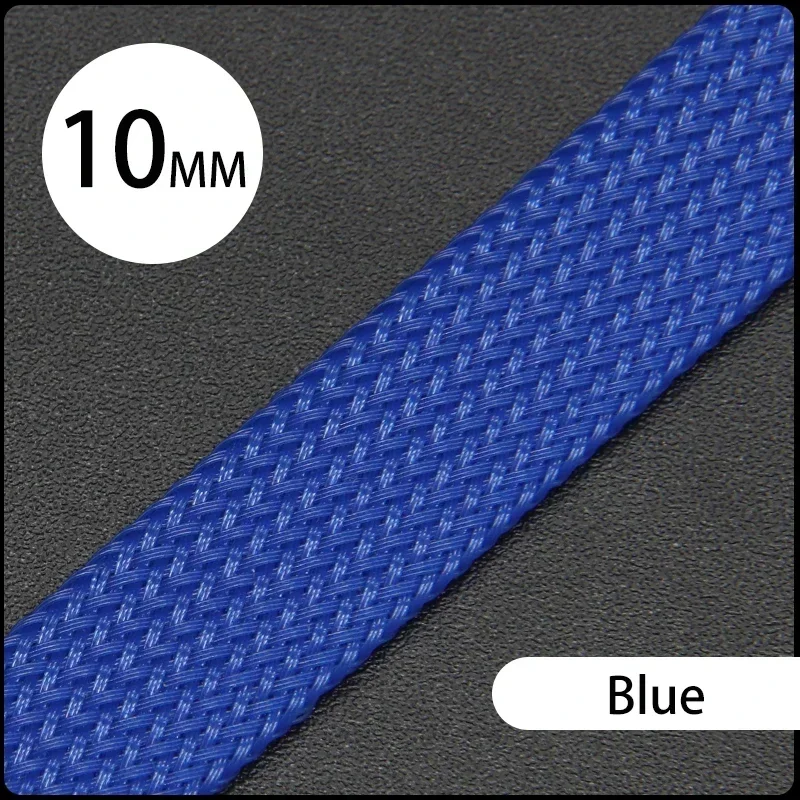 High Density Insulated PET Braid Sleeve - Custom Lengths - Premium Cable Protector Wrap