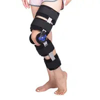 Hinged ROM Knee Brace, Adjustable Post Op Recovery Support for ACL, MCL and PCL Injury, Medical Knee Immobilizer Stabilizer 1