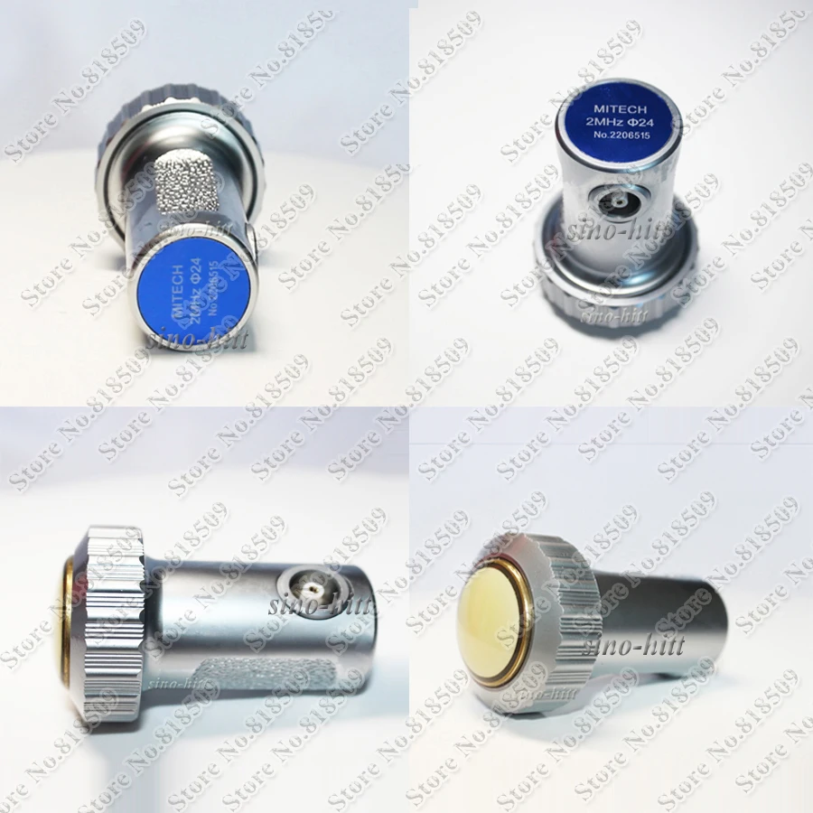 Mitech 2MHz 24mm Straight Beam Probe Single Element Transducer for Ultrasonic Flaw Detector Tester
