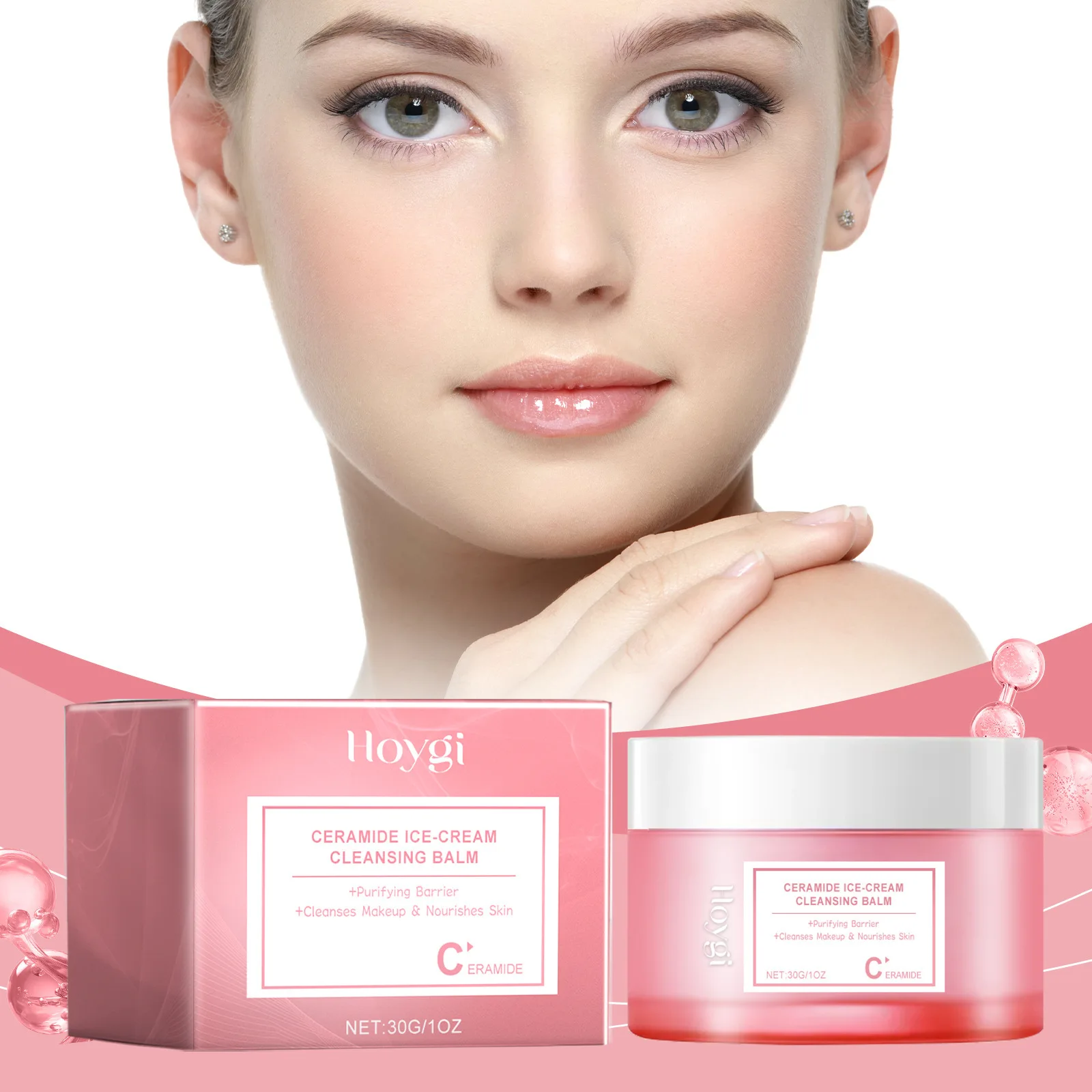 Makeup Remover Eyes Lips Makeup Removal Unirritating Deep Cleansing Skin Refreshing Moisturize Mild Gentle Makeup Cleaning Cream 6