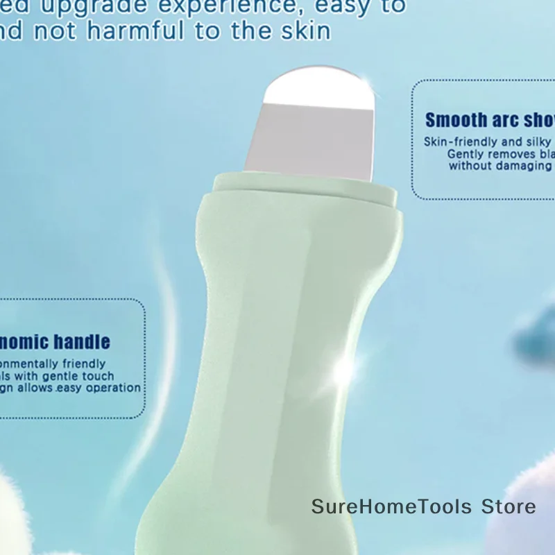 Facial Blackhead Removal Tool Light Thin Face Scraper For Deep Cleansing Face Spatula Nose Whitehead Cleaner Skin Care Beauty To