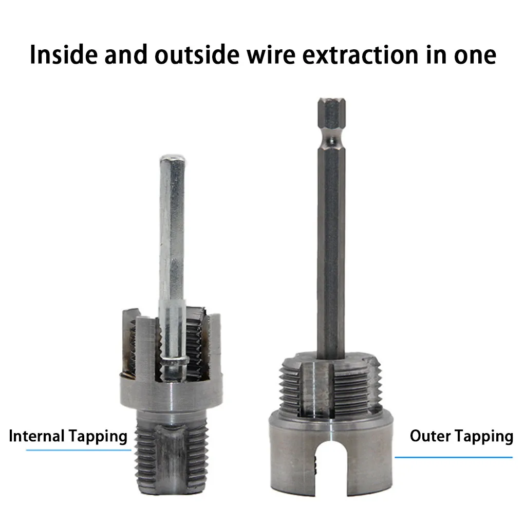 2pack/lot PVC Threading Tool Kit Professional Grade Pipe Threader For Plumbers 1/2 And 3/4 Pipe A