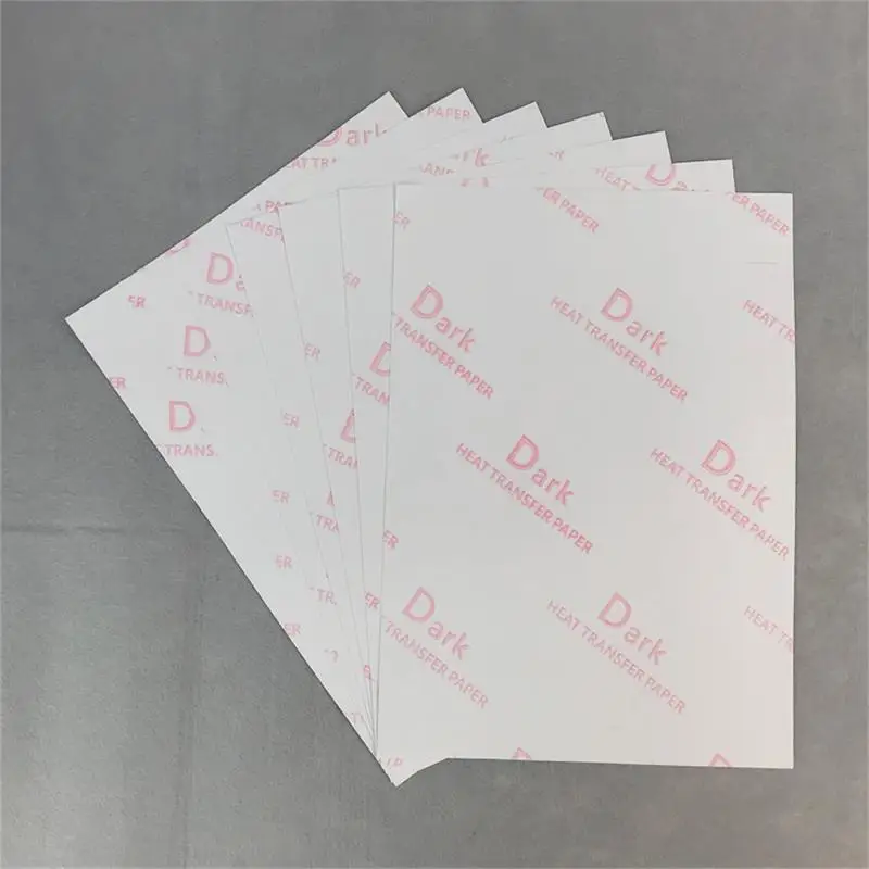 A4 1000 pcs & A3 500 pcs 다크 코튼 T shrit 전송 시트, 도매
