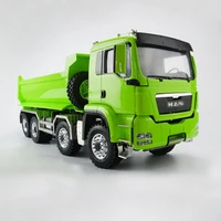1/14 Simulation Truck mud head 8X8 hydraulic U bucket dump truck with new central differential differential lock bridge model RC 1