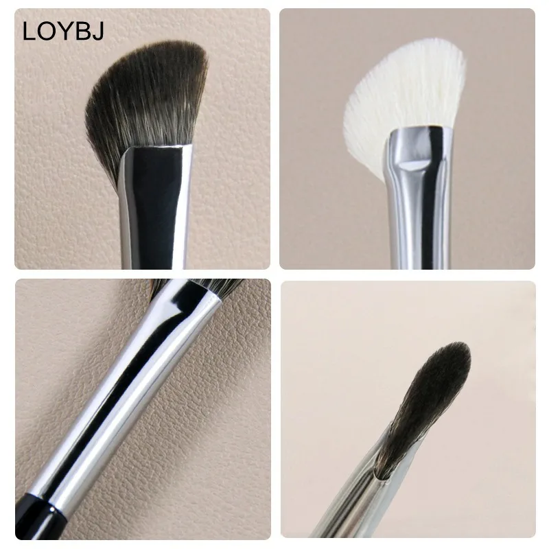 LOYBJ 3D Nose Shadow Brush V Face Contour Makeup Brushes Soft Hair Blush Highlight Powder Cosmetic Women Facial Beauty Tools view 2