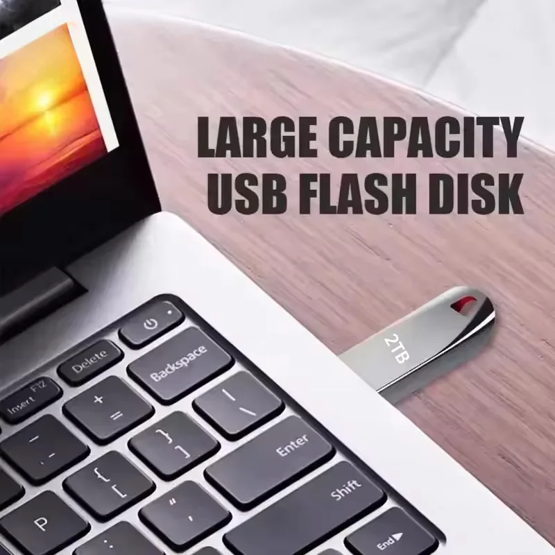 Flash Drive 2TB Usb 3.0 High Speed Metal 1TB 512GB 256GB Portable Waterproof