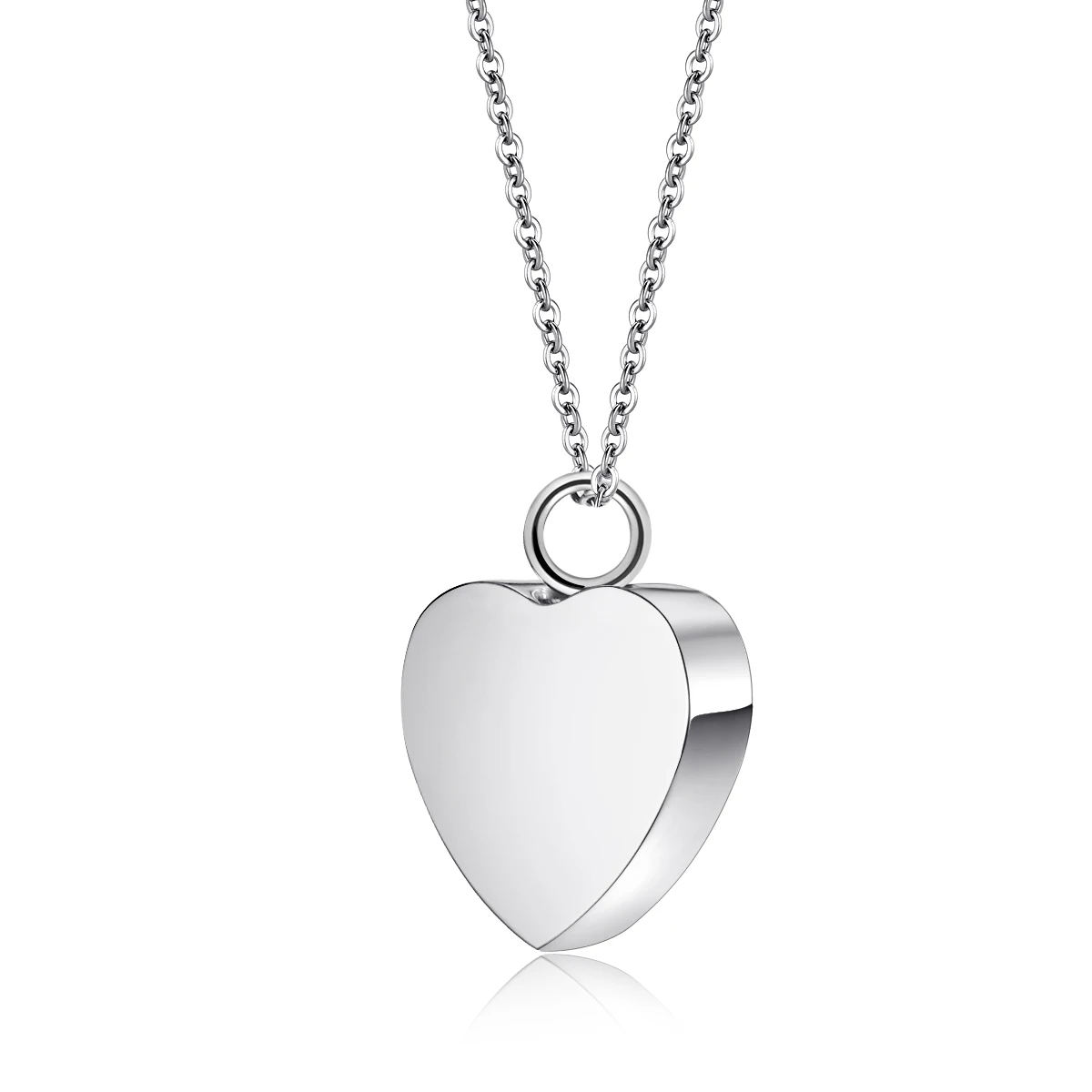 Small Heart Cremation Urn Necklace Carved Locket for Ashes Stainless Steel Memorial Ash Pendant Keepsake Jewelry 1 Small Heart Cremation Urn Necklace Carved Locket for Ashes Stainless Steel Memorial Ash Pendant Keepsake Jewelry 1