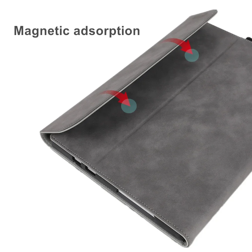 Premium Soft TPU & PU Leather Protective Sleeve Bag