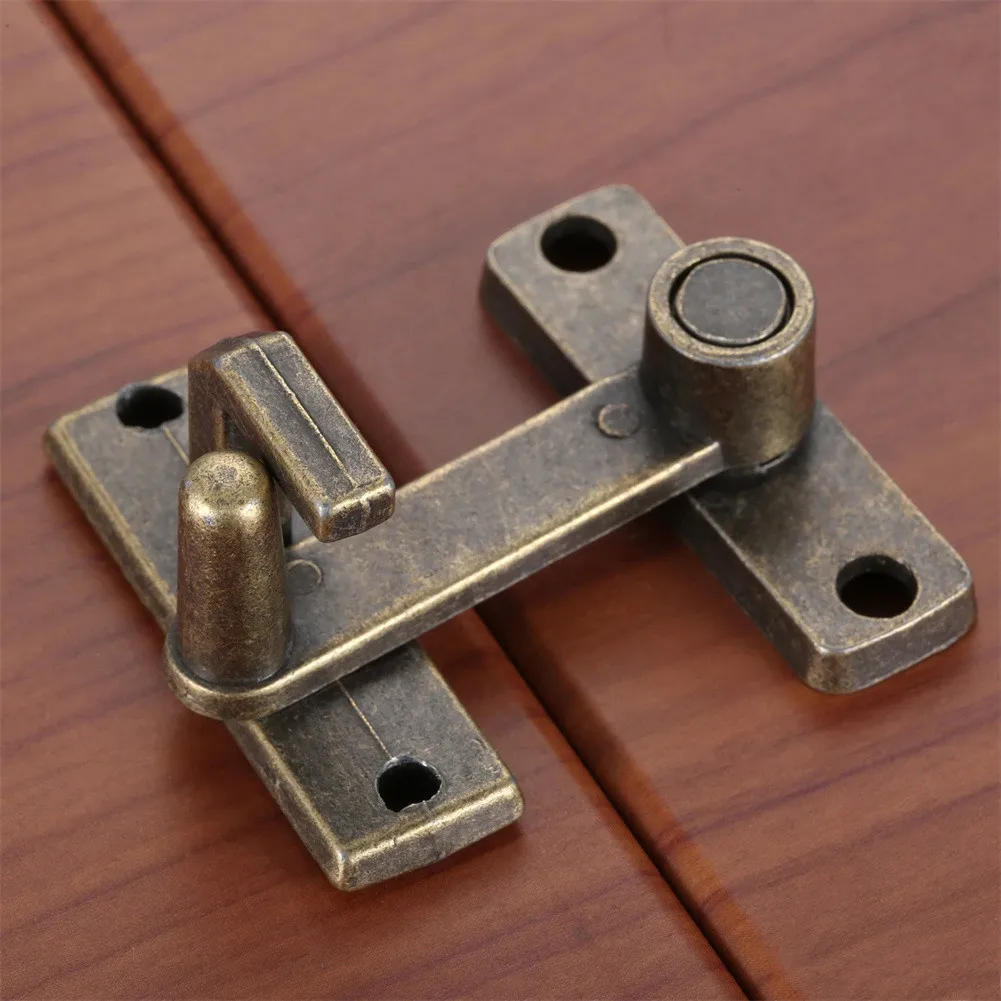 Jewelry box hasps decorative latches Vintage Hasps Iron Lock Catch Latches For Jewelry Box Buckle Suitcase Buckle Clip Clasp Wood Box Latch Decorative Door Latch