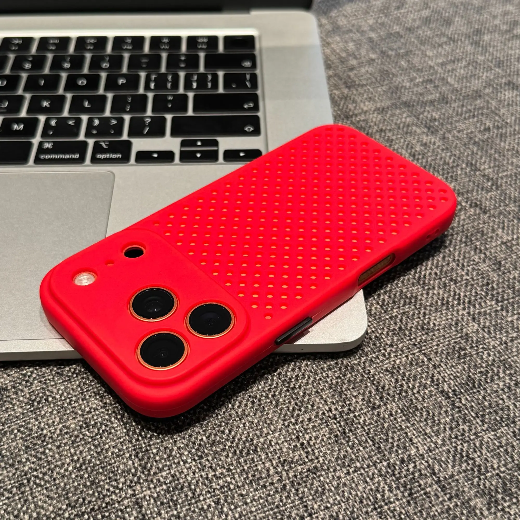 Cooling Breathable Ultra Thin Silicone Shockproof Matte Phone Case