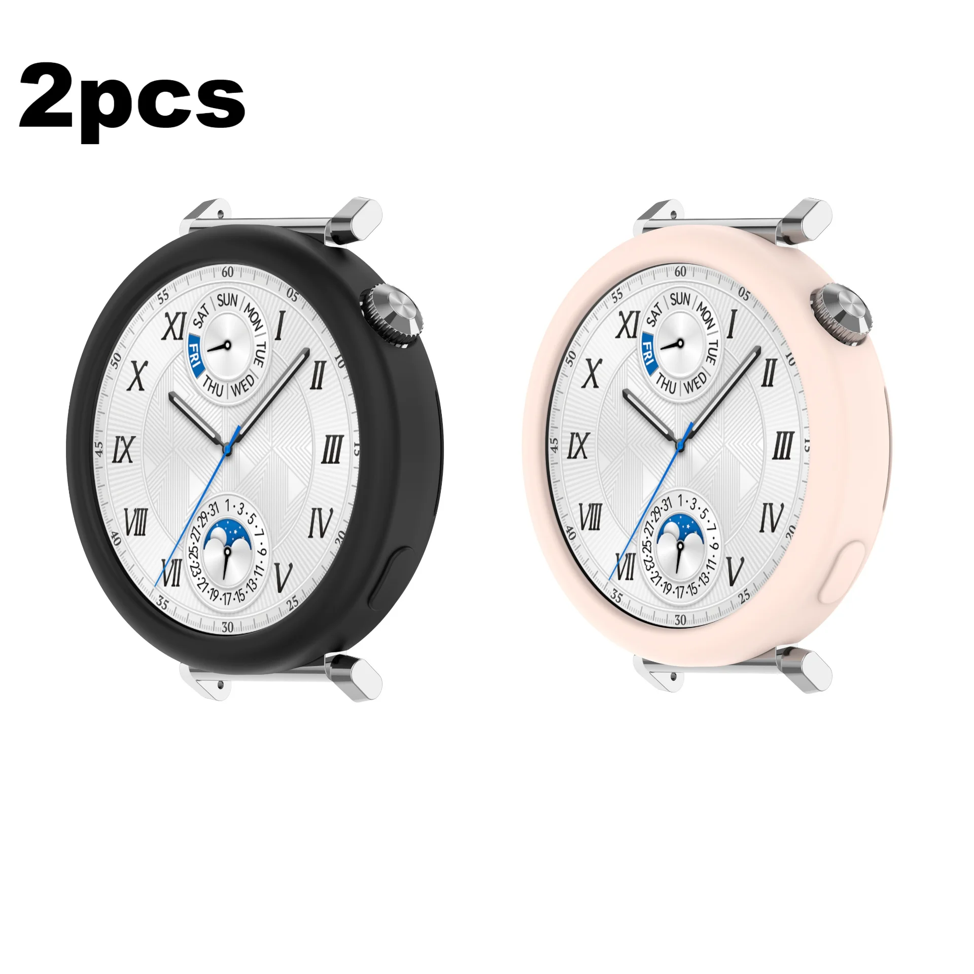 Premium Silicone Watch Case - Soft Protective Cover and Accessory