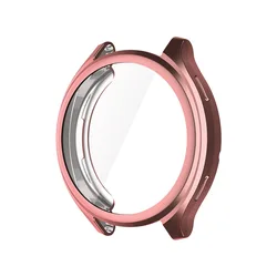 Soft TPU Anti-Scratch All-Around Protective Watch Case Cover for Xiaomi Watch 2 (Pink)