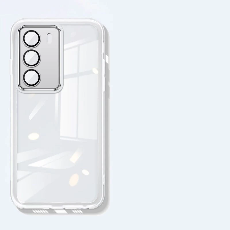 Shockproof Plating Silicone Back Cover