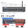 AIYIMA Upgrade A09 TPA3116 Power Amplifier HiFi Bluetooth 5.0 Subwoofer Amplifier 5.1 Surround Amplificador Home Audio Amp 50Wx6 3