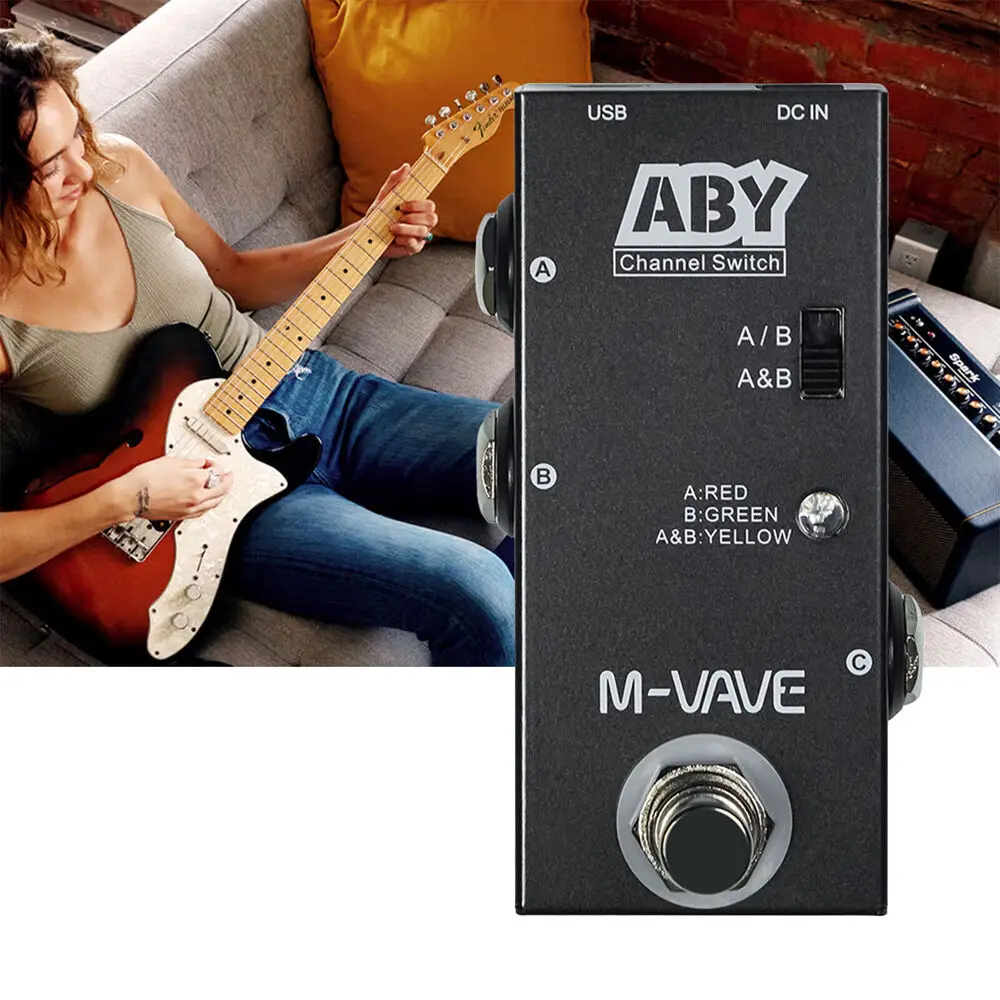 MVAVEABYChannelSwitchBassGuitarPedalABABModeEffectPedal.jpg